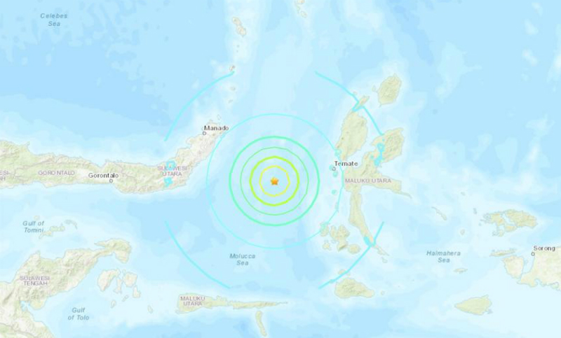 Indonesia emite alerta de tsunami tras sismo de 7.1