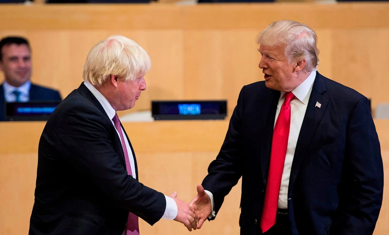 Negociaciones abiertas entre Trump y el flamante primer ministro británico