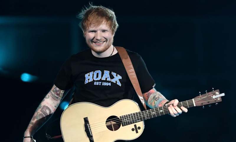 Ed Sheeran anunció que estará un año y medio lejos de los escenarios