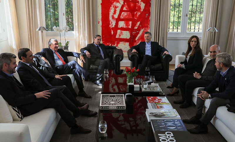 Macri analizó la campaña para octubre con gobernadores oficialistas 