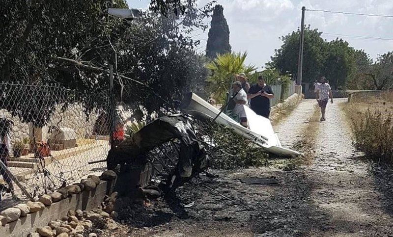 Siete muertos tras chocar en el aire un helicóptero y un ultraligero en Mallorca