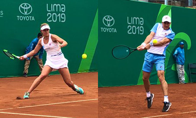 Los rosarinos Podoroska y Bagnis clasificaron a las semifinales del tenis