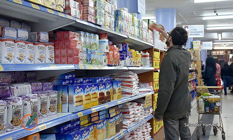 La venta en supermercados y shoppings acumula doce meses consecutivos de caída