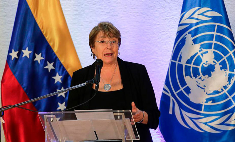 Bachelet alertó que las sanciones contra Venezuela aumentan la pobreza y la migración