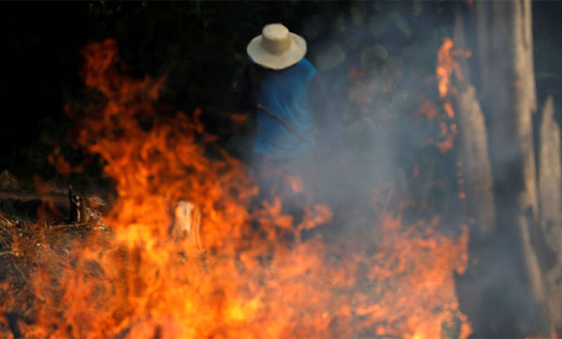 Críticas europeas por el fuego en Amazonía: «peligra» el acuerdo con el Mercosur