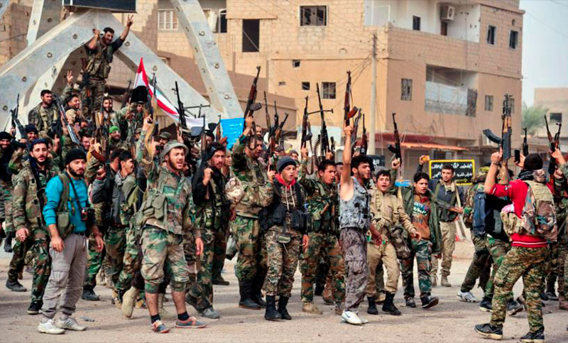 El Ejército sirio a las puertas de un bastión rebelde en el norte del país