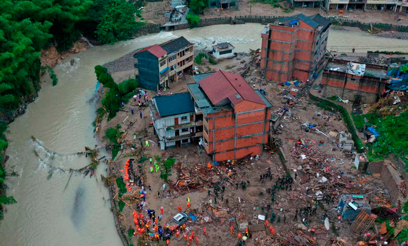 El tifón Lekima deja 32 muertos y cinco millones de afectados a su paso por China