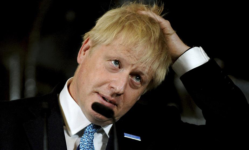 Sin rumbo claro, Johnson sufrió tres derrotas consecutivas en el Parlamento