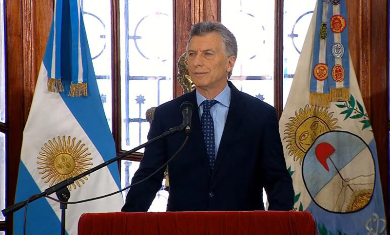 Macri: «Lo que está en juego es qué Argentina queremos y con qué valores queremos vivir»