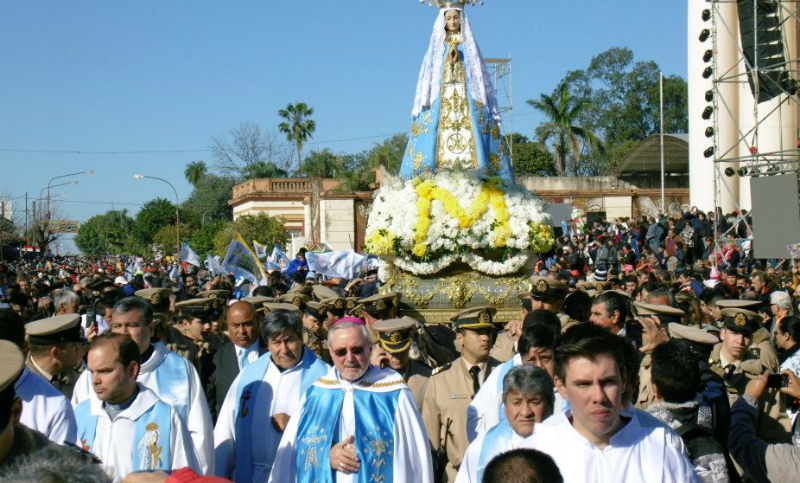 Más de 250.000 personas llegaron a Itatí para la peregrinación a la virgen