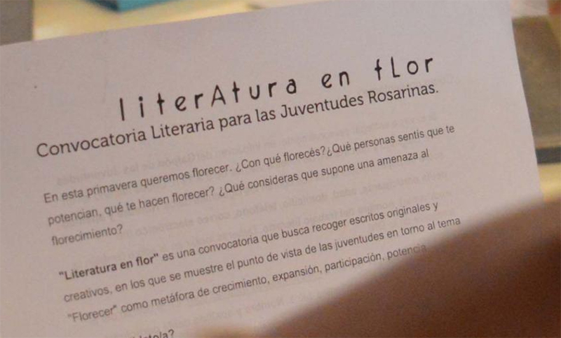 Literatura en Flor, un espacio necesario que motiva a los jóvenes al mundo literario