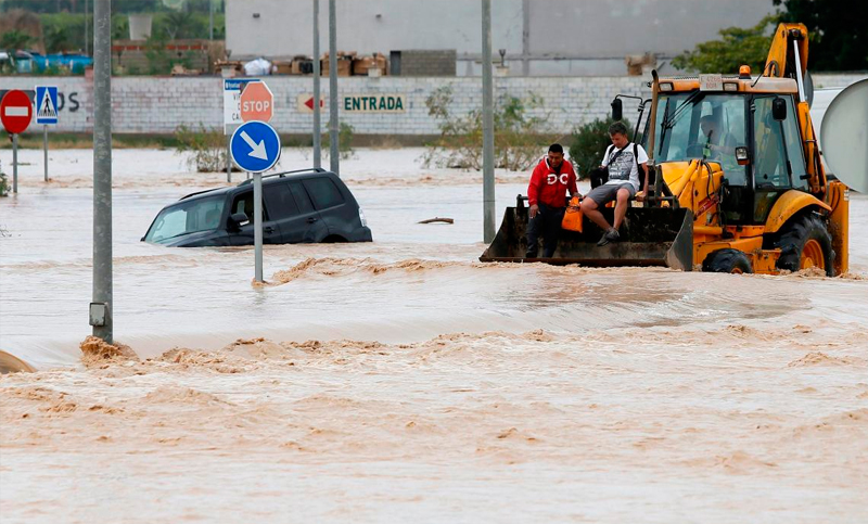 Hallan el cuerpo de un hombre en Alicante y llegan a 6 los muertos por el temporal en España