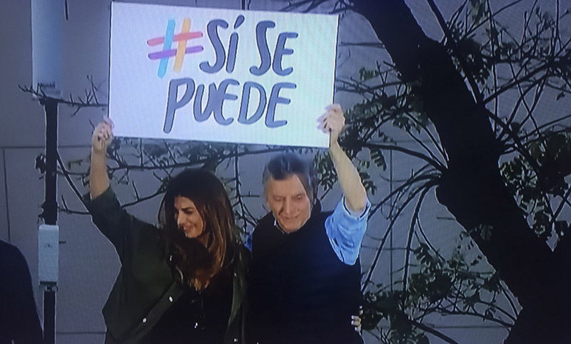 Macri fue a la marcha del ‘Sí se puede’ y aseguró: «Lo que viene es distinto»