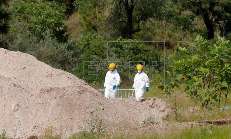 Suman 119 las bolsas con restos humanos halladas en un bosque de México