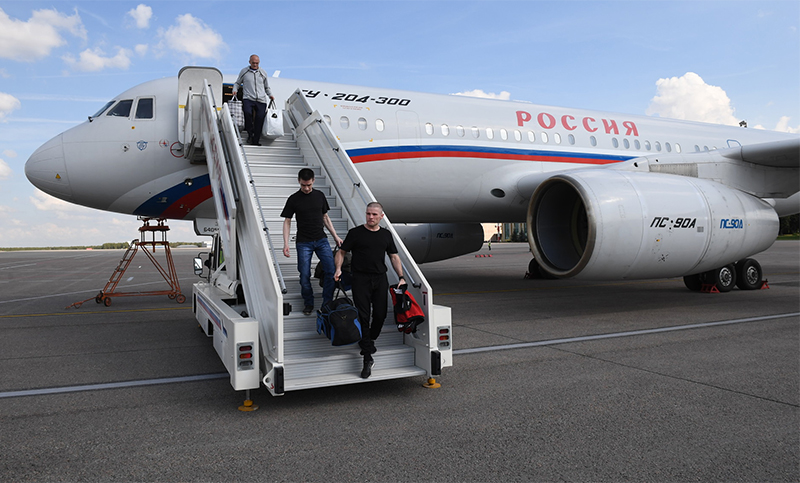 Se celebró el primer intercambio oficial de prisioneros entre Ucrania y Rusia
