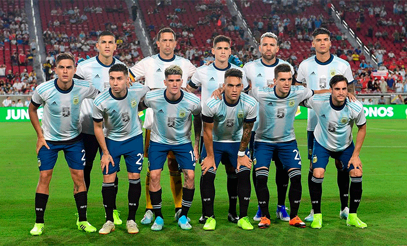 Argentina se mide contra México en el cierre de su gira por Estados Unidos