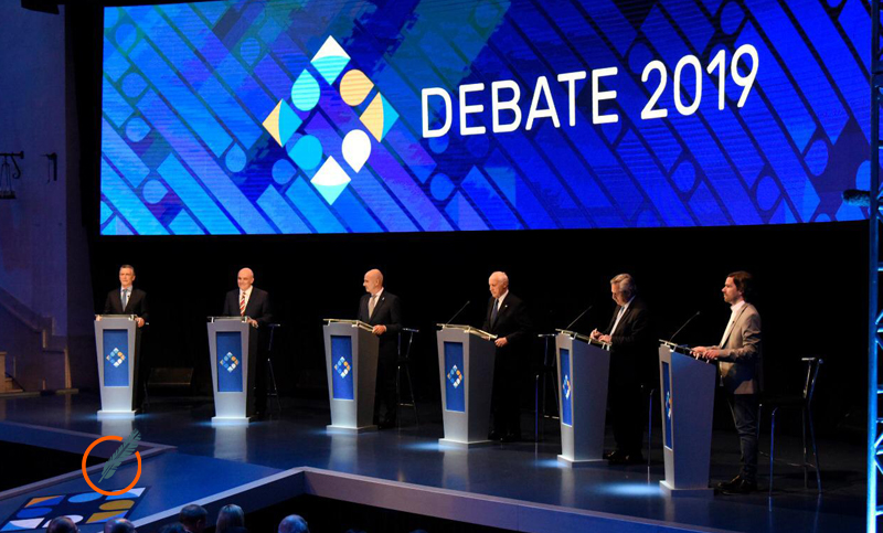Los candidatos presidenciales vuelven a debatir, esta vez en la UBA