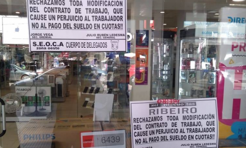 Un trabajador de Ribeiro desesperado porque no le pagan: «Mis hijos están cagados de hambre»
