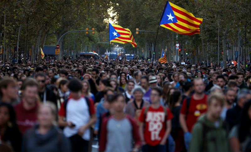 Cataluña: continúan las manifestaciones y se espera un fin de semana conflictivo