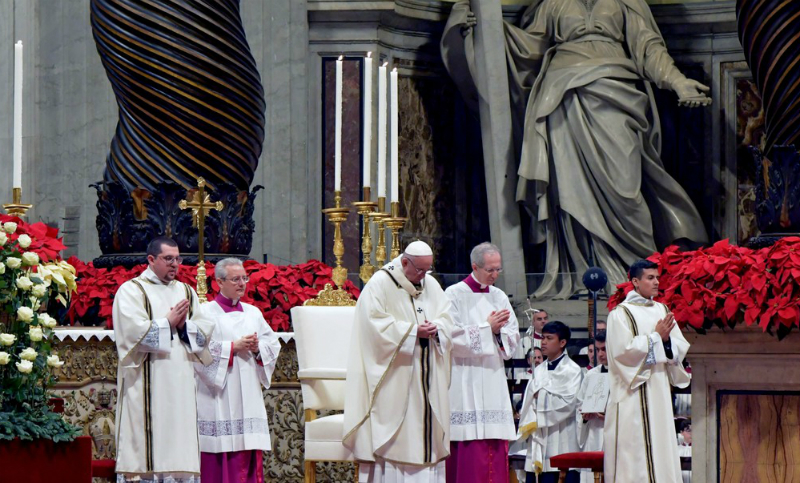 Evacuaron la Basílica de San Pedro en plena misa del Papa