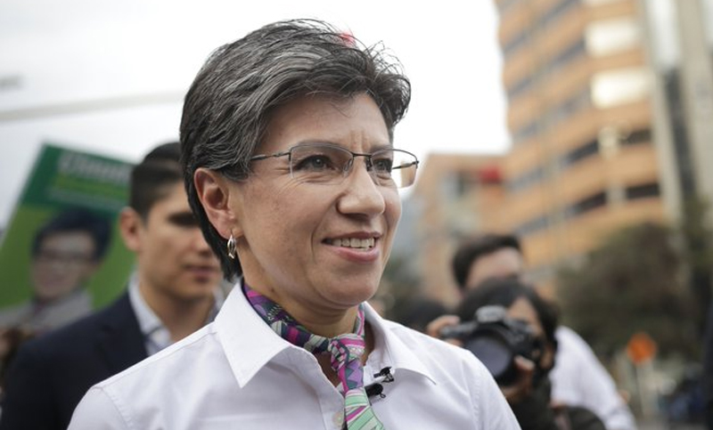 Claudia López será la primera mujer en la historia en ser electa alcaldesa de Bogotá