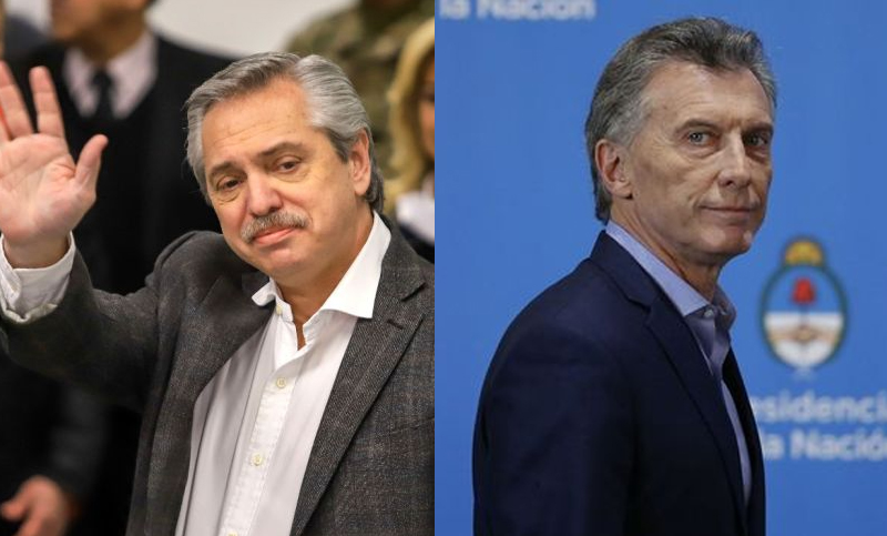 Con el 85% de las mesas escrutadas, Fernández obtiene el 47% y Macri el 40%