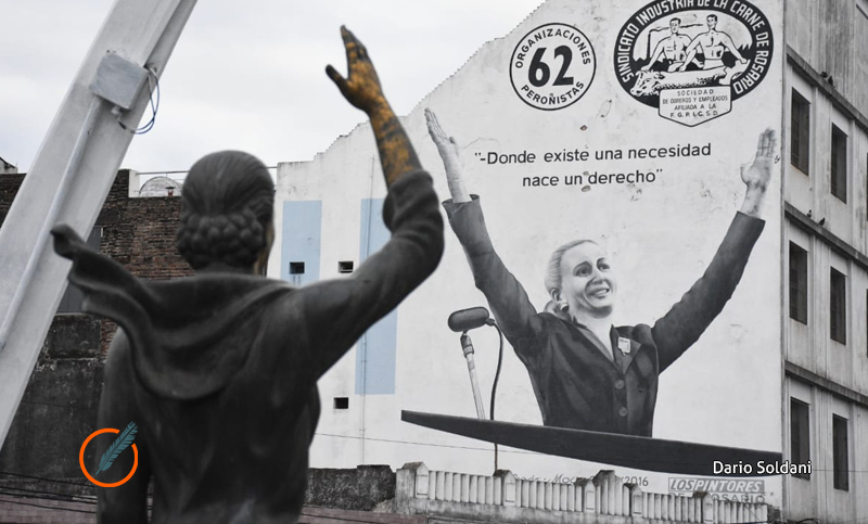 En Rosario, el Día de la Lealtad Peronista se celebró en el Monumento a Evita