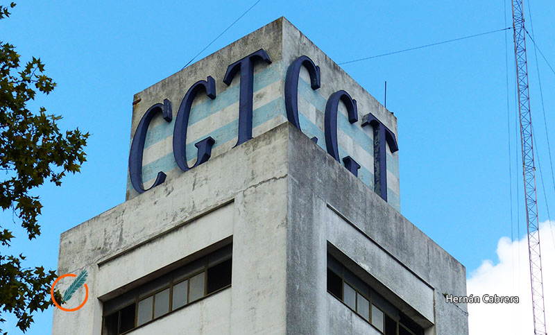 La CGT se manifestó contra el “golpe de Estado” en Bolivia
