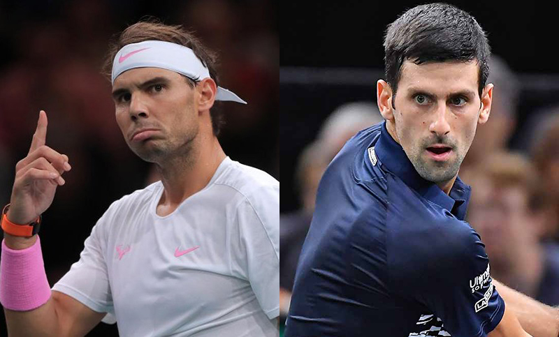 Nadal y Djokovic, se clasificaron a las semis del Masters 1000 de París