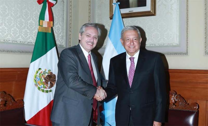 Fernández se reunió con López Obrador e impulsa «una relación bilateral diferente»
