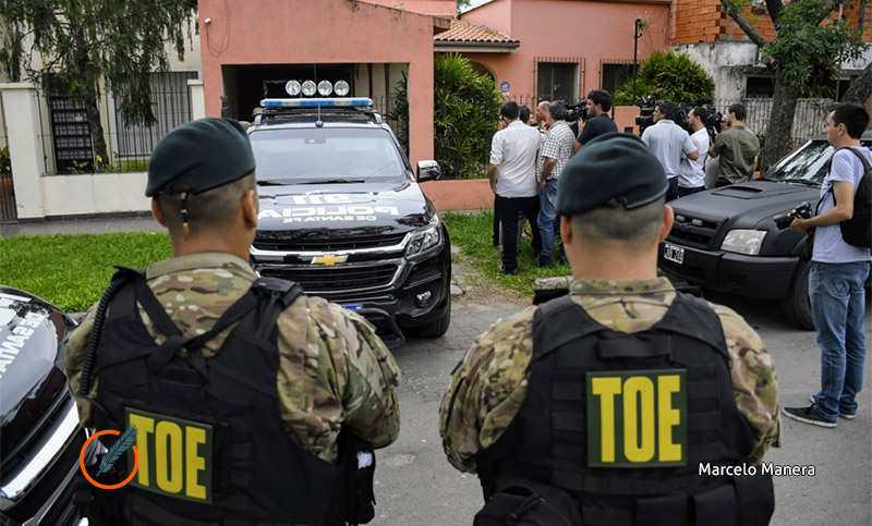 Varios policías detenidos en el marco de la investigación a Esteban Lindor Alvarado