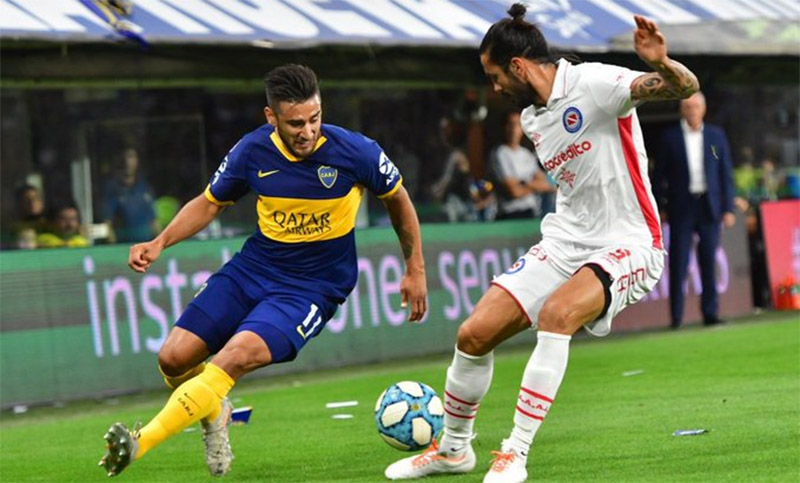 Boca y Argentinos quedaron a mano en la punta de la Superliga