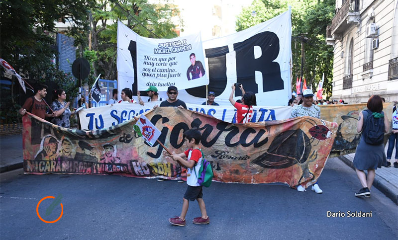 Rosario marchó en contra de la violencia institucional
