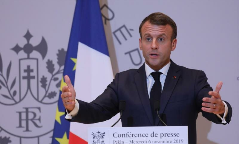Macron sostuvo que la OTAN padece «muerte cerebral»