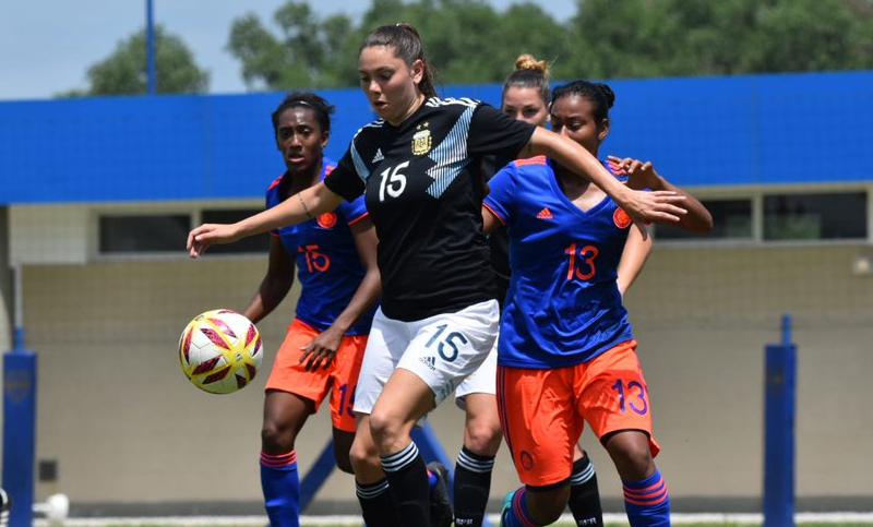 La Selección femenina igualó con Colombia 2 a 2 en amistoso