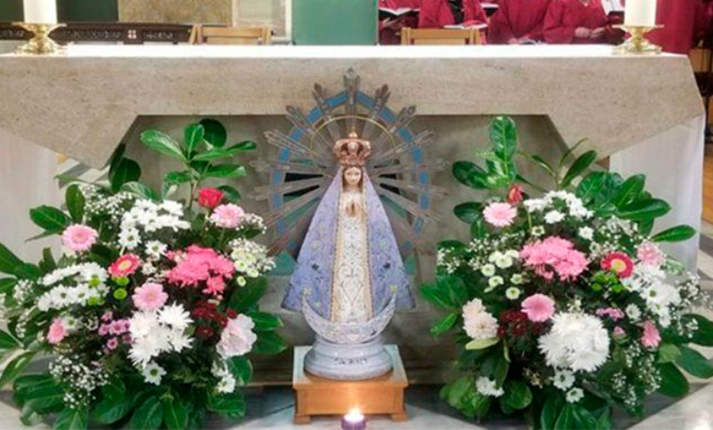 Después de 37 años, volvió a Buenos Aires la Virgen de Luján que estuvo en Malvinas