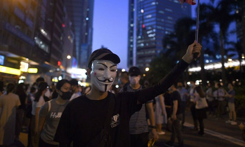 Tribunal de Hong Kong dictamina que la ley antimáscaras sigue siendo anticonstitucional
