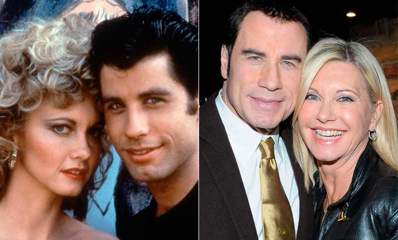 Olivia Newton y John Travolta reviven a Sandy y Dany después de 41 años del estreno de la cinta Grease