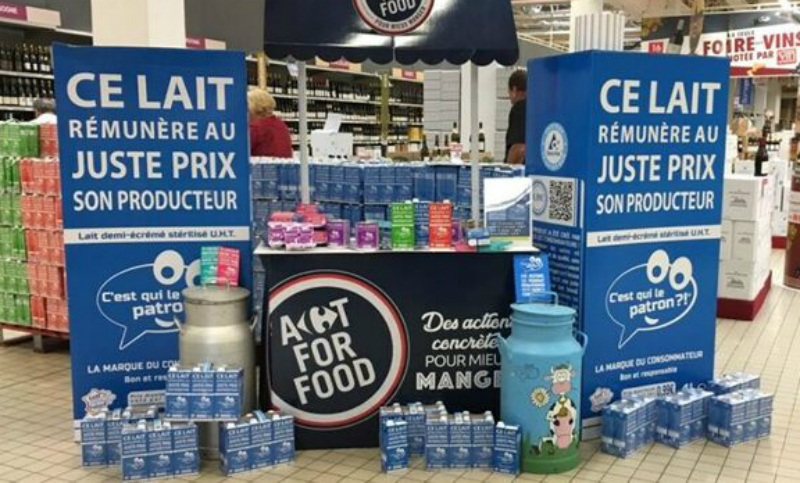 ¿Quién es el patrón?: la leche que simboliza el auge contra el capitalismo salvaje en Francia