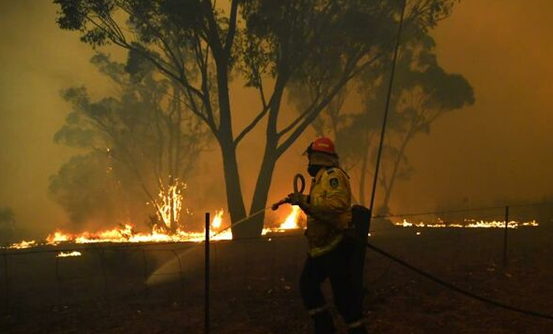 Piden la evacuación de miles de turistas y residentes en Australia debido a los incendios