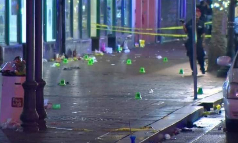 Al menos 11 personas resultaron heridas tras un tiroteo en Nueva Orleans