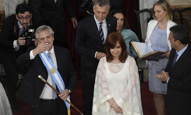 Asumió Cristina Kirchner como vicepresidenta de la Nación
