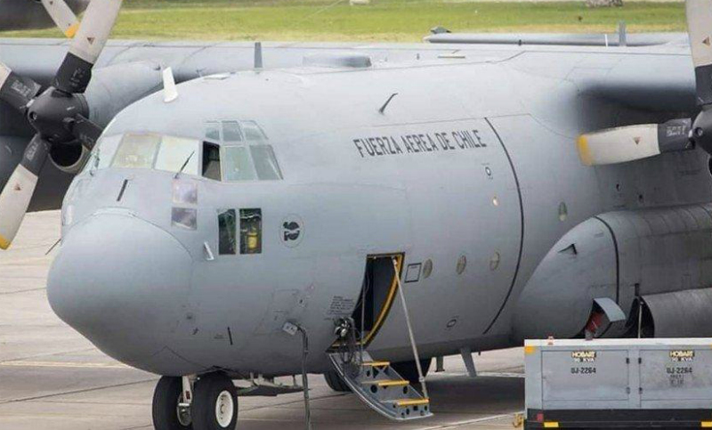 Encontraron restos del avión militar desaparecido en Chile