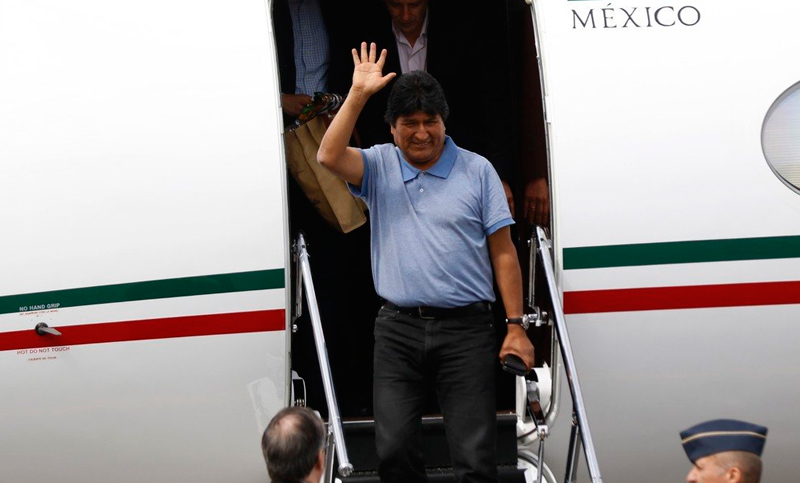 Evo Morales: «Arribé a la Argentina para seguir luchando por los más humildes y para unir a la patria grande»