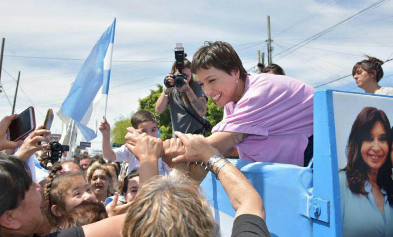 Cristina Fernández fue a la asunción de Mayra Mendoza en Quilmes