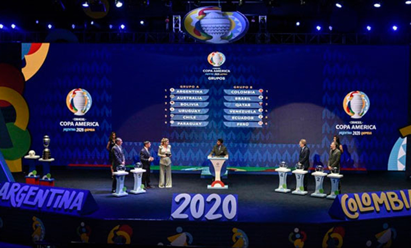 Se sorteó la Copa América 2020 y Argentina debutará ante Chile