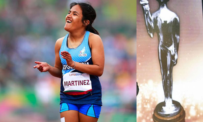 Orgullo rosarino: Yanina Martínez ganó el Olimpia de plata