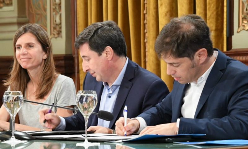 Firmaron el convenio de “Argentina contra el Hambre” en Buenos Aires