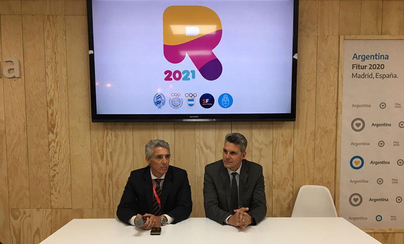 Rosario presentó los III Juegos Suramericanos de la Juventud en España