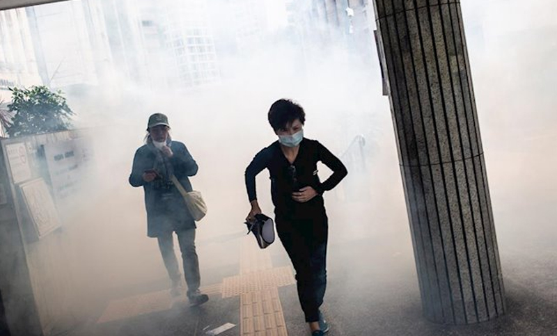 Continúan las protestas en Hong Kong en medio de las celebraciones del Año Nuevo chino